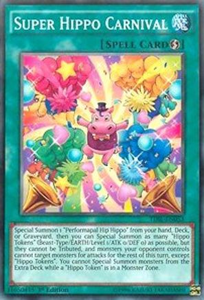 Super Hippo Carnival (TDIL-EN053) - The Dark Illusion 1st Edition The Dark Illusion Yugioh Single  Squirtle Squad Card Shop.