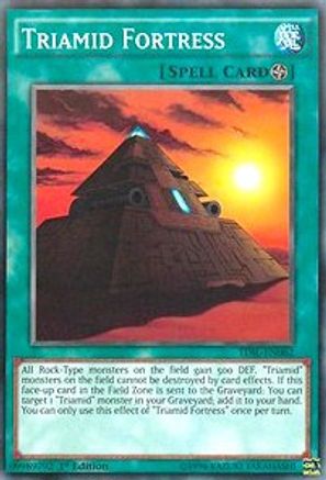 Triamid Fortress (TDIL-EN062) - The Dark Illusion Unlimited The Dark Illusion Yugioh Single  Squirtle Squad Card Shop.