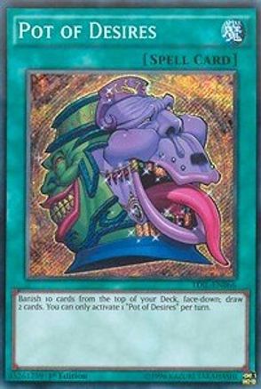 Pot of Desires (TDIL-EN066) - The Dark Illusion Unlimited The Dark Illusion Yugioh Single  Squirtle Squad Card Shop.