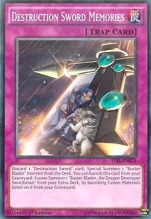 Destruction Sword Memories (TDIL-EN075) - The Dark Illusion 1st Edition The Dark Illusion Yugioh Single  Squirtle Squad Card Shop.