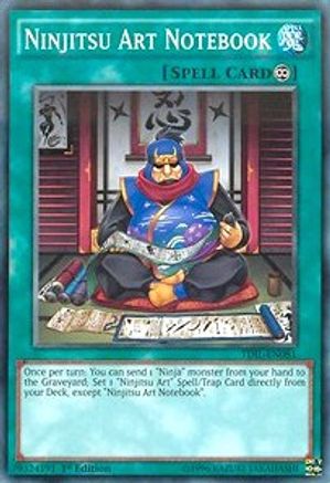 Ninjitsu Art Notebook (TDIL-EN081) - The Dark Illusion 1st Edition The Dark Illusion Yugioh Single  Squirtle Squad Card Shop.