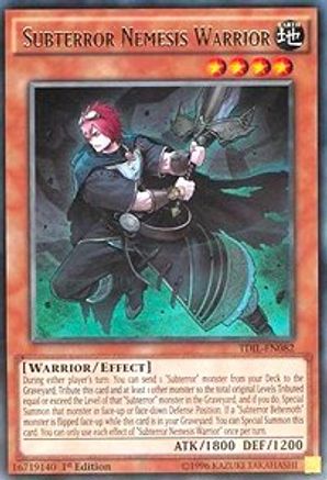 Subterror Nemesis Warrior (TDIL-EN082) - The Dark Illusion Unlimited The Dark Illusion Yugioh Single  Squirtle Squad Card Shop.