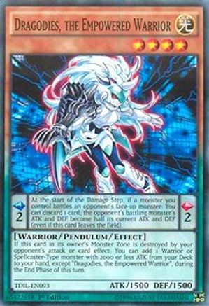 Dragodies, the Empowered Warrior (TDIL-EN093) - The Dark Illusion 1st Edition The Dark Illusion Yugioh Single  Squirtle Squad Card Shop.