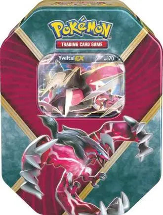 Shiny Kalos Tin [Yveltal EX] XY - Fates Collide Pokemon Sealed  Squirtle Squad Card Shop.