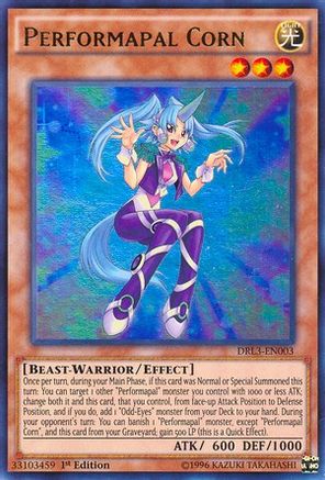 Performapal Corn (DRL3-EN003) - Dragons of Legend: Unleashed 1st Edition Dragons of Legend: Unleashed Yugioh Single  Squirtle Squad Card Shop.