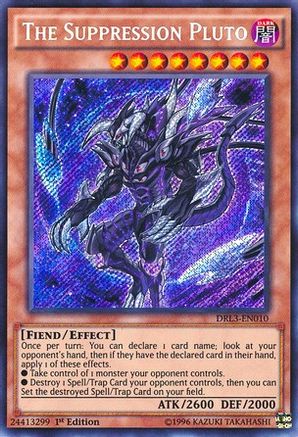 The Suppression Pluto (DRL3-EN010) - Dragons of Legend: Unleashed 1st Edition Dragons of Legend: Unleashed Yugioh Single  Squirtle Squad Card Shop.