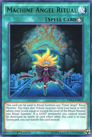Machine Angel Ritual (DRL3-EN015) - Dragons of Legend: Unleashed 1st Edition Dragons of Legend: Unleashed Yugioh Single  Squirtle Squad Card Shop.