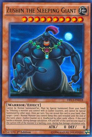 Zushin the Sleeping Giant (DRL3-EN018) - Dragons of Legend: Unleashed 1st Edition Dragons of Legend: Unleashed Yugioh Single  Squirtle Squad Card Shop.