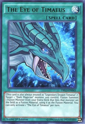 The Eye of Timaeus (DRL3-EN045) - Dragons of Legend: Unleashed 1st Edition Dragons of Legend: Unleashed Yugioh Single  Squirtle Squad Card Shop.