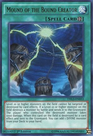 Mound of the Bound Creator (DRL3-EN053) - Dragons of Legend: Unleashed 1st Edition Dragons of Legend: Unleashed Yugioh Single  Squirtle Squad Card Shop.