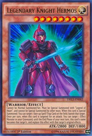 Legendary Knight Hermos (DRL3-EN062) - Dragons of Legend: Unleashed 1st Edition Dragons of Legend: Unleashed Yugioh Single  Squirtle Squad Card Shop.