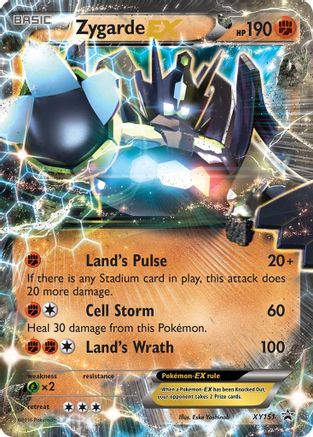 Zygarde EX (Shiny)  - Holofoil XY Promos - Promo XY Promos Pokemon Single  Squirtle Squad Card Shop.