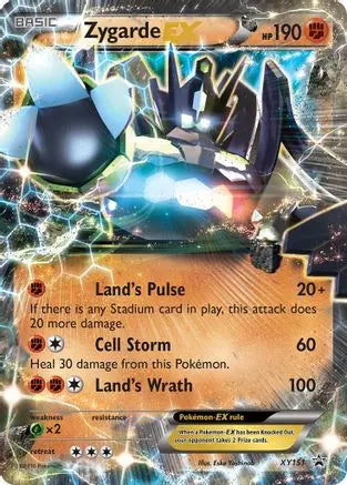 Zygarde EX (Shiny)  - Holofoil XY Promos - Promo XY Promos Pokemon Single  Squirtle Squad Card Shop.