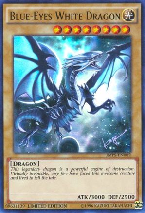 Blue-Eyes White Dragon (JMPS-EN002) (JMPS-EN002) - Shonen Jump Magazine Promos Limited Shonen Jump Magazine Promos Yugioh Single  Squirtle Squad Card Shop.