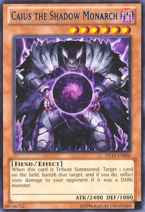 Caius the Shadow Monarch (Blue) (DL15-EN006) - Duelist League Promo Unlimited Duelist League Promo Yugioh Single  Squirtle Squad Card Shop.