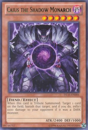 Caius the Shadow Monarch (Green) (DL15-EN006) - Duelist League Promo Unlimited Duelist League Promo Yugioh Single  Squirtle Squad Card Shop.