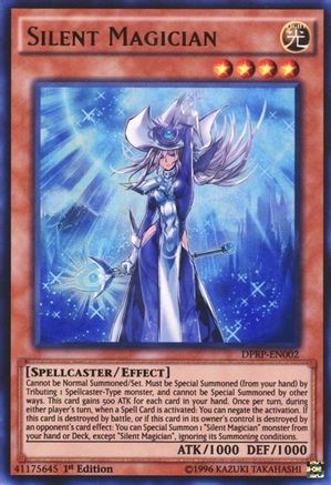 Silent Magician (DPRP-EN002) - Duelist Pack: Rivals of the Pharaoh 1st Edition Duelist Pack: Rivals of the Pharaoh Yugioh Single  Squirtle Squad Card Shop.