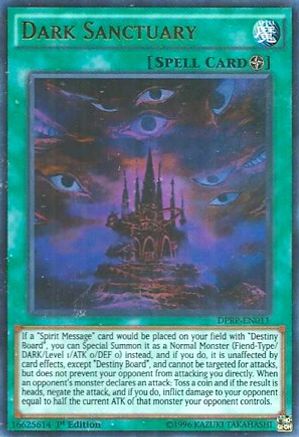 Dark Sanctuary (DPRP-EN011) - Duelist Pack: Rivals of the Pharaoh 1st Edition Duelist Pack: Rivals of the Pharaoh Yugioh Single  Squirtle Squad Card Shop.
