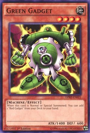 Green Gadget (DPRP-EN021) - Duelist Pack: Rivals of the Pharaoh 1st Edition Duelist Pack: Rivals of the Pharaoh Yugioh Single  Squirtle Squad Card Shop.