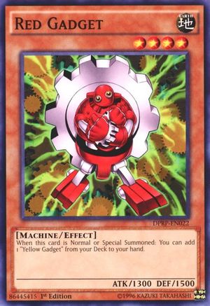 Red Gadget (DPRP-EN022) - Duelist Pack: Rivals of the Pharaoh 1st Edition Duelist Pack: Rivals of the Pharaoh Yugioh Single  Squirtle Squad Card Shop.