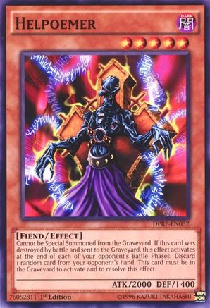 Helpoemer (DPRP-EN032) - Duelist Pack: Rivals of the Pharaoh 1st Edition Duelist Pack: Rivals of the Pharaoh Yugioh Single  Squirtle Squad Card Shop.