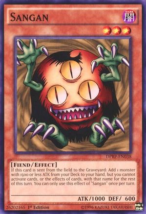 Sangan (DPRP-EN038) - Duelist Pack: Rivals of the Pharaoh 1st Edition Duelist Pack: Rivals of the Pharaoh Yugioh Single  Squirtle Squad Card Shop.