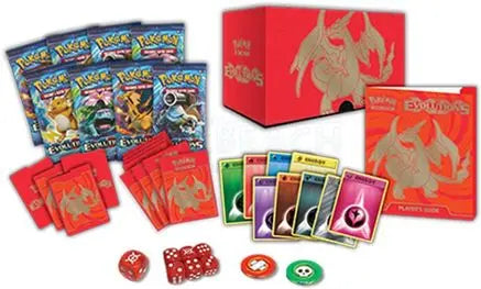 XY Evolutions Elite Trainer Box [Mega Charizard Y] XY - Evolutions Pokemon Sealed  Squirtle Squad Card Shop.