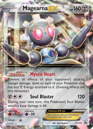 Magearna EX XY175  - Holofoil XY Promos - Promo XY Promos Pokemon Single  Squirtle Squad Card Shop.
