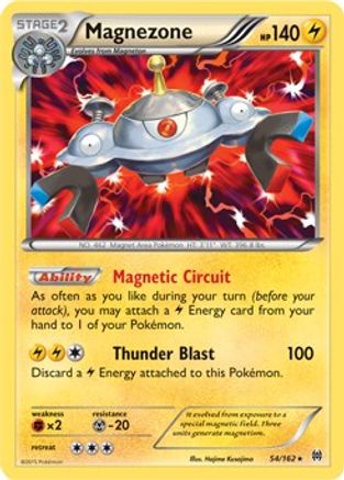 Magnezone - 54/162 (XY BREAKthrough)/162  Deck Exclusives - Rare Deck Exclusives Pokemon Single  Squirtle Squad Card Shop.