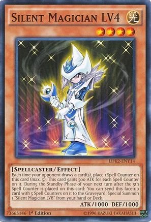 Silent Magician LV4 (LDK2-ENY14) - Legendary Decks II Unlimited Legendary Decks II Yugioh Single  Squirtle Squad Card Shop.