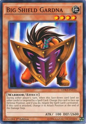 Big Shield Gardna (LDK2-ENY16) - Legendary Decks II Unlimited Legendary Decks II Yugioh Single  Squirtle Squad Card Shop.