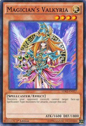 Magician's Valkyria (LDK2-ENY17) - Legendary Decks II Unlimited Legendary Decks II Yugioh Single  Squirtle Squad Card Shop.