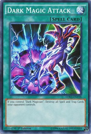 Dark Magic Attack (LDK2-ENY28) - Legendary Decks II Unlimited Legendary Decks II Yugioh Single  Squirtle Squad Card Shop.