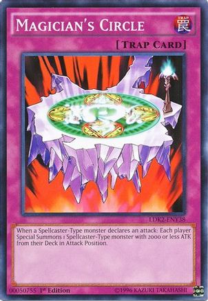 Magician's Circle (LDK2-ENY38) - Legendary Decks II 1st Edition Legendary Decks II Yugioh Single  Squirtle Squad Card Shop.
