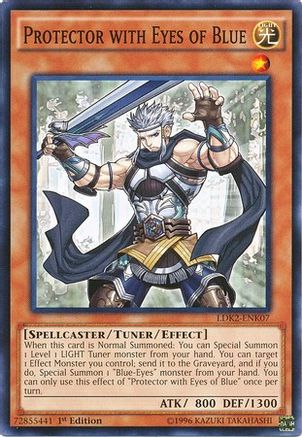 Protector with Eyes of Blue (LDK2-ENK07) - Legendary Decks II Unlimited Legendary Decks II Yugioh Single  Squirtle Squad Card Shop.