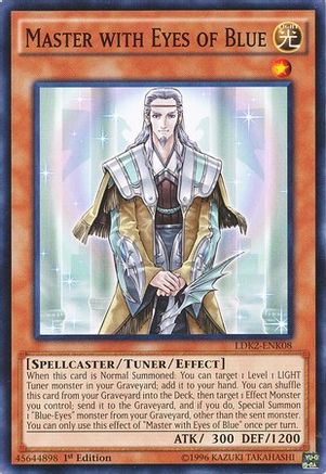 Master with Eyes of Blue (LDK2-ENK08) - Legendary Decks II Unlimited Legendary Decks II Yugioh Single  Squirtle Squad Card Shop.