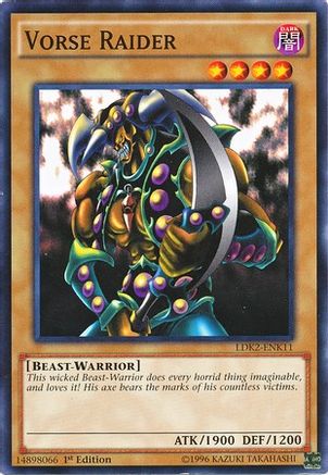Vorse Raider (LDK2-ENK11) - Legendary Decks II Unlimited Legendary Decks II Yugioh Single  Squirtle Squad Card Shop.