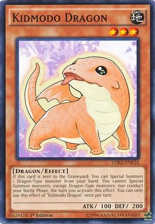 Kidmodo Dragon (LDK2-ENK16) - Legendary Decks II Unlimited Legendary Decks II Yugioh Single  Squirtle Squad Card Shop.