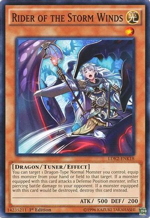 Rider of the Storm Winds (LDK2-ENK18) - Legendary Decks II Unlimited Legendary Decks II Yugioh Single  Squirtle Squad Card Shop.