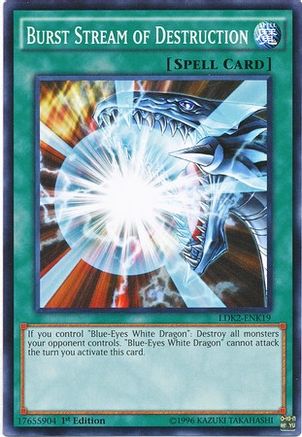 Burst Stream of Destruction (LDK2-ENK19) - Legendary Decks II Unlimited Legendary Decks II Yugioh Single  Squirtle Squad Card Shop.