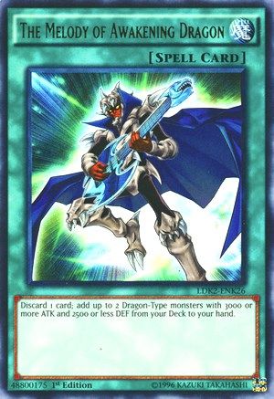 The Melody of Awakening Dragon (LDK2-ENK26) - Legendary Decks II 1st Edition Legendary Decks II Yugioh Single  Squirtle Squad Card Shop.