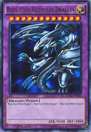 Blue-Eyes Ultimate Dragon (LDK2-ENK40) - Legendary Decks II Unlimited Legendary Decks II Yugioh Single  Squirtle Squad Card Shop.