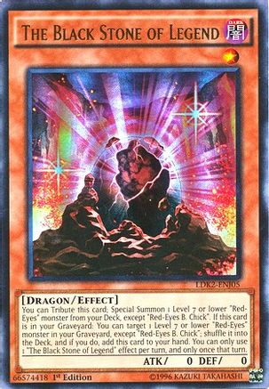 The Black Stone of Legend (LDK2-ENJ05) - Legendary Decks II Unlimited Legendary Decks II Yugioh Single  Squirtle Squad Card Shop.