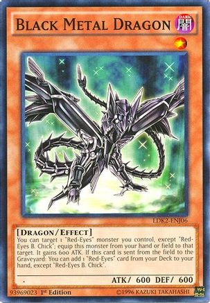 Black Metal Dragon (LDK2-ENJ06) - Legendary Decks II Unlimited Legendary Decks II Yugioh Single  Squirtle Squad Card Shop.