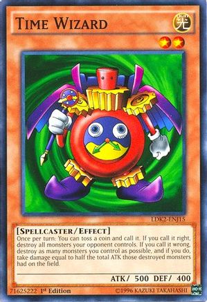 Time Wizard (LDK2-ENJ15) - Legendary Decks II Unlimited Legendary Decks II Yugioh Single  Squirtle Squad Card Shop.