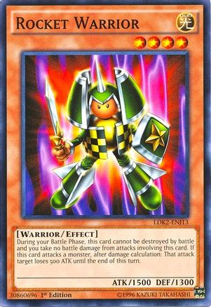 Rocket Warrior (LDK2-ENJ13) - Legendary Decks II 1st Edition Legendary Decks II Yugioh Single  Squirtle Squad Card Shop.