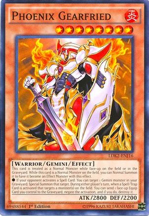 Phoenix Gearfried (LDK2-ENJ16) - Legendary Decks II 1st Edition Legendary Decks II Yugioh Single  Squirtle Squad Card Shop.