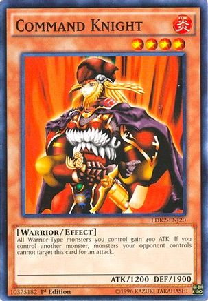 Command Knight (LDK2-ENJ20) - Legendary Decks II Unlimited Legendary Decks II Yugioh Single  Squirtle Squad Card Shop.