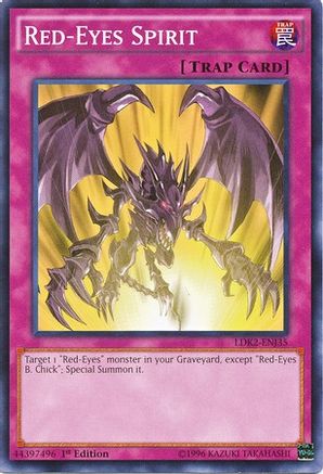 Red-Eyes Spirit (LDK2-ENJ35) - Legendary Decks II 1st Edition Legendary Decks II Yugioh Single  Squirtle Squad Card Shop.