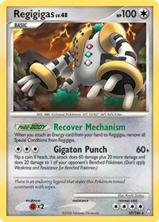 Regigigas - 37/146 (DP Legends Awakened)/146  - Holofoil Deck Exclusives - Holo Rare Deck Exclusives Pokemon Single  Squirtle Squad Card Shop.